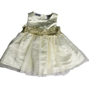 Blueberi Boulevard Baby Girl 3/6M Holiday Flower Girl Easter Party Dress
